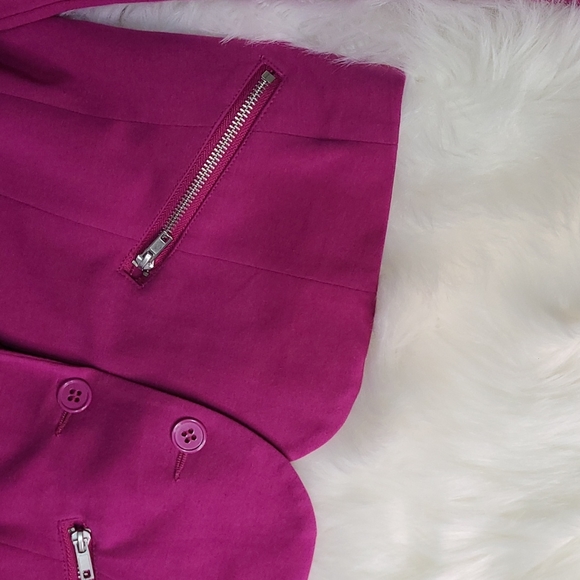 Divided Fuscia Blazer - Picture 2 of 4